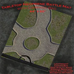 44&quot;x60&quot; Battle mats - Neoprene Wargames Terrain Mat