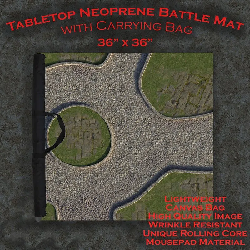 44"x60" Battle mats - Neoprene Wargames Terrain Mat