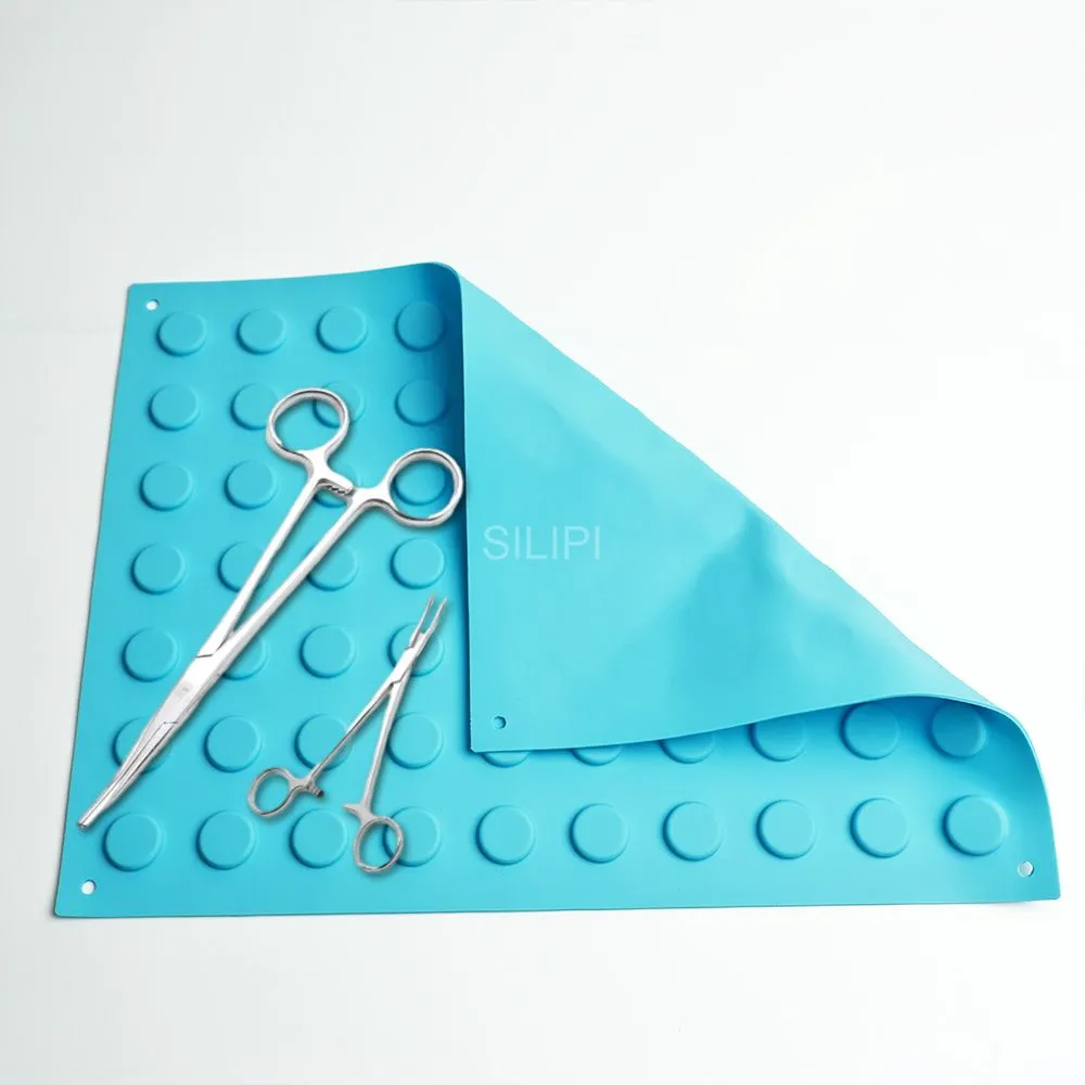 Custom Medical Grade Silicone Magnetic Instrument Mat For Hands-free Transfer Of Instruments