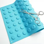 Blue magnet pad medical silicone surgical pad