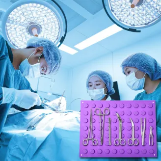 Magnetic silicone surgical pad is an innovative product that has a special role in medical surgery