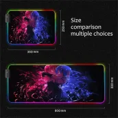 LED large mouse pad RGB mouse pad