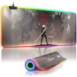 Gaming LED thickened edging light up mouse pad