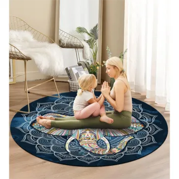 Versatile One Mat (Circular Meditation Yoga Mat)