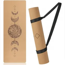 71 x 26 inch eco-friendly cork yoga mat