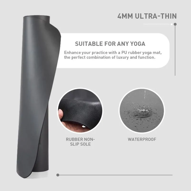 High quality new design custom micro standard environmental protection PU yoga mat