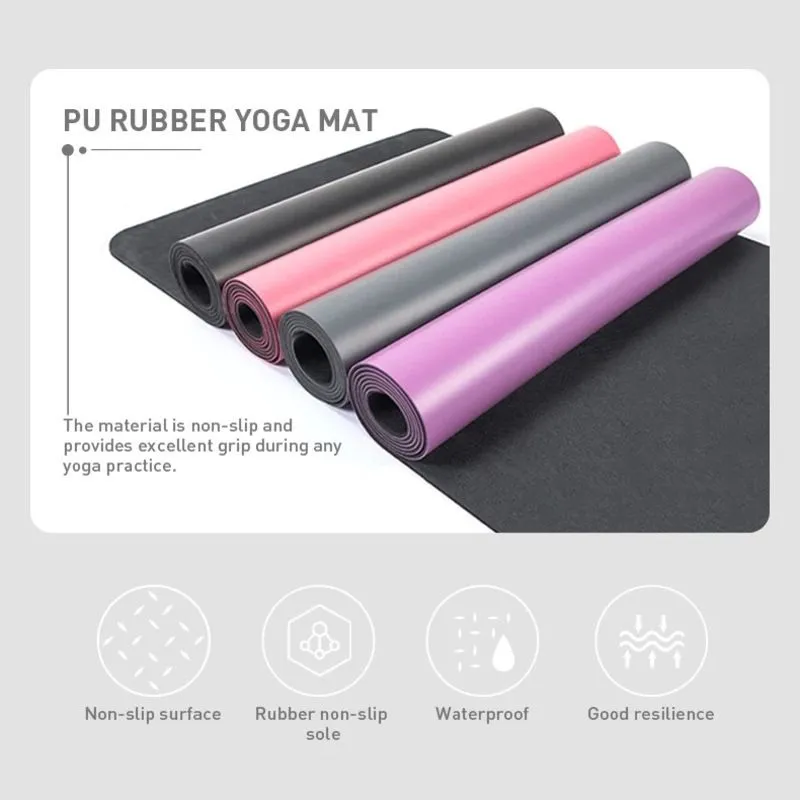 High quality new design custom micro standard environmental protection PU yoga mat