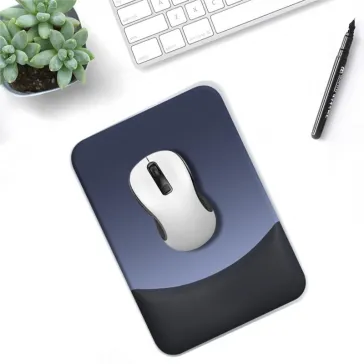 Wrist mouse pad is a pad that provides support and protection for the wrist while using the mouse