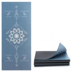 5mm&6mm thick large Pilates mat Foldable travel Yoga mat non-slip high-density floor exercise mat