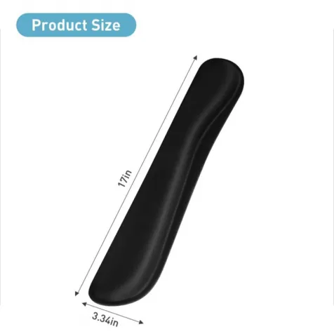 Long keyboard wrist rest to relieve hand fatigue suitable for laptop, home and office