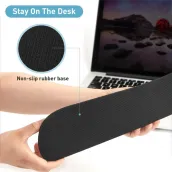 Long keyboard wrist rest to relieve hand fatigue suitable for laptop, home and office