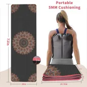 72 X 24 X 0.2 inch travel yoga mat Non-slip exercise yoga mat