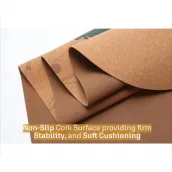 High quality thick cork yoga mat non-slip 3 mm thick yoga mat