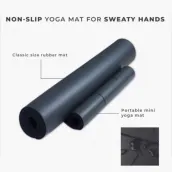 Premium PU Mini Yoga mat | non-slip natural rubber mat