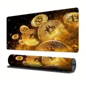 SILIPI Customized Dollar Currency Pattern Desk Mat Large Mouse Pad