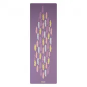 183 x 61 x 0.6 cm Purple non-slip portable Design Sweat absorbent - Sweat resistant natural rubber yoga mat