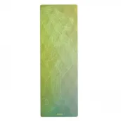 Green 183 x 61 x 0.6cm natural rubber yoga mat non-slip absorbent - anti-sweat