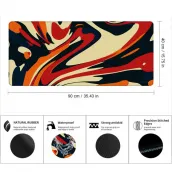 900x400mm large game mouse pad, desk pad, mouse pad made of high quality materials