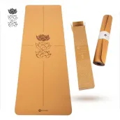 183x61x05cm high quality yoga mat cork has good anti-slip performance