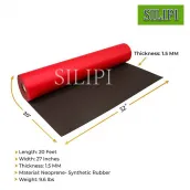 Reusable Neoprene Floor Runner - 32" x 20' x 1/16"