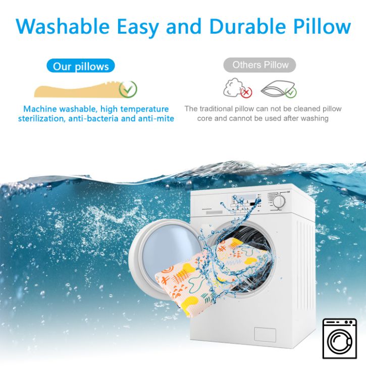 Machine Washable Silicone Children's Pillow