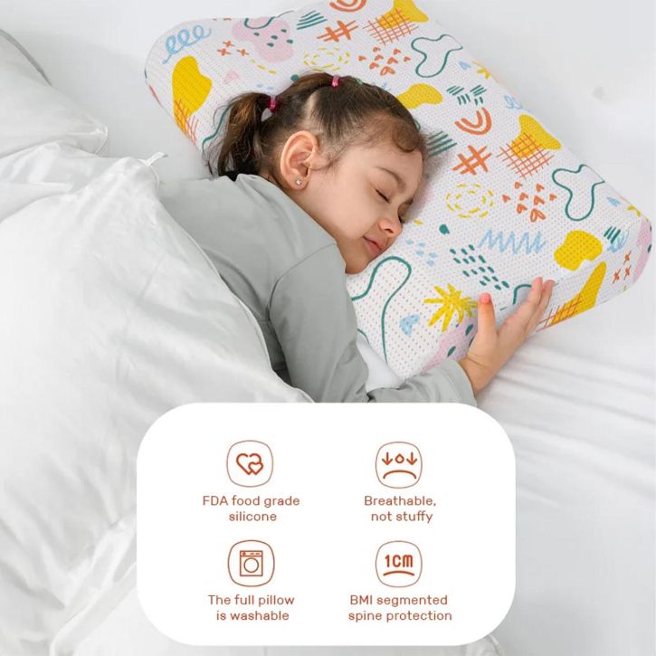 Machine Washable Silicone Children's Pillow