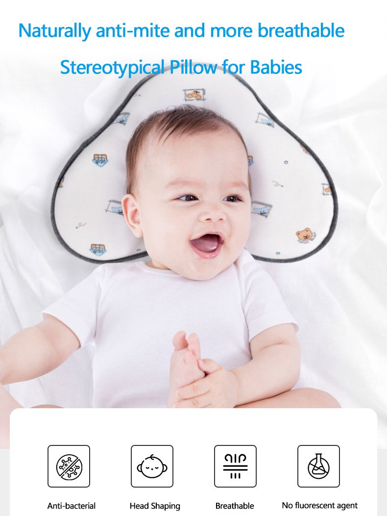 Machine washable silicone baby support pillow