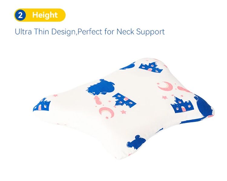 Newborn Soft Breathable Silicone Sleep Pillow