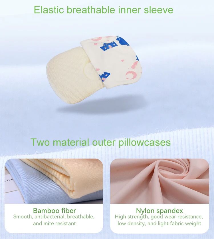 High Quality Baby Silicone Foam Corn Shaped Sleep Pillow