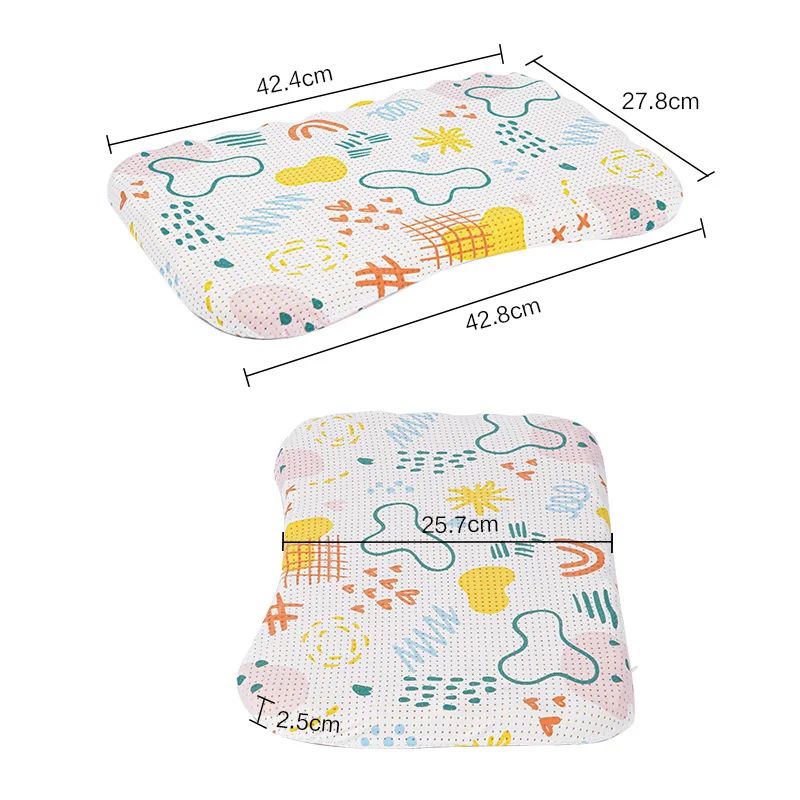 Removable Machine Washable Silicone Toddler Pillow