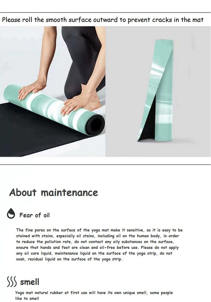 Eco-friendly non-slip PU rubber Yoga mat Custom logo printing durable matte 5mm Pilates yoga mat