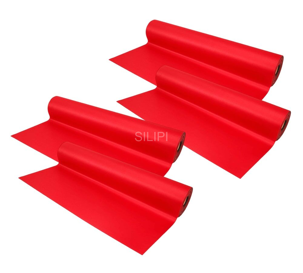 Red Indoor or Outdoor Home Runner Mat, Moving Floor Runner