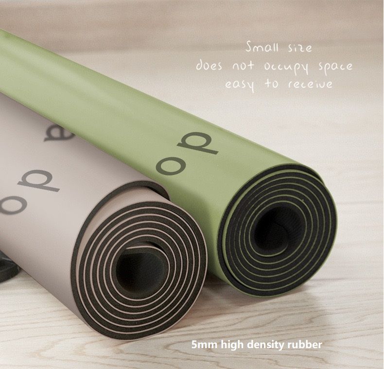 Multi-color optional custom LOGO natural rubber yoga mat