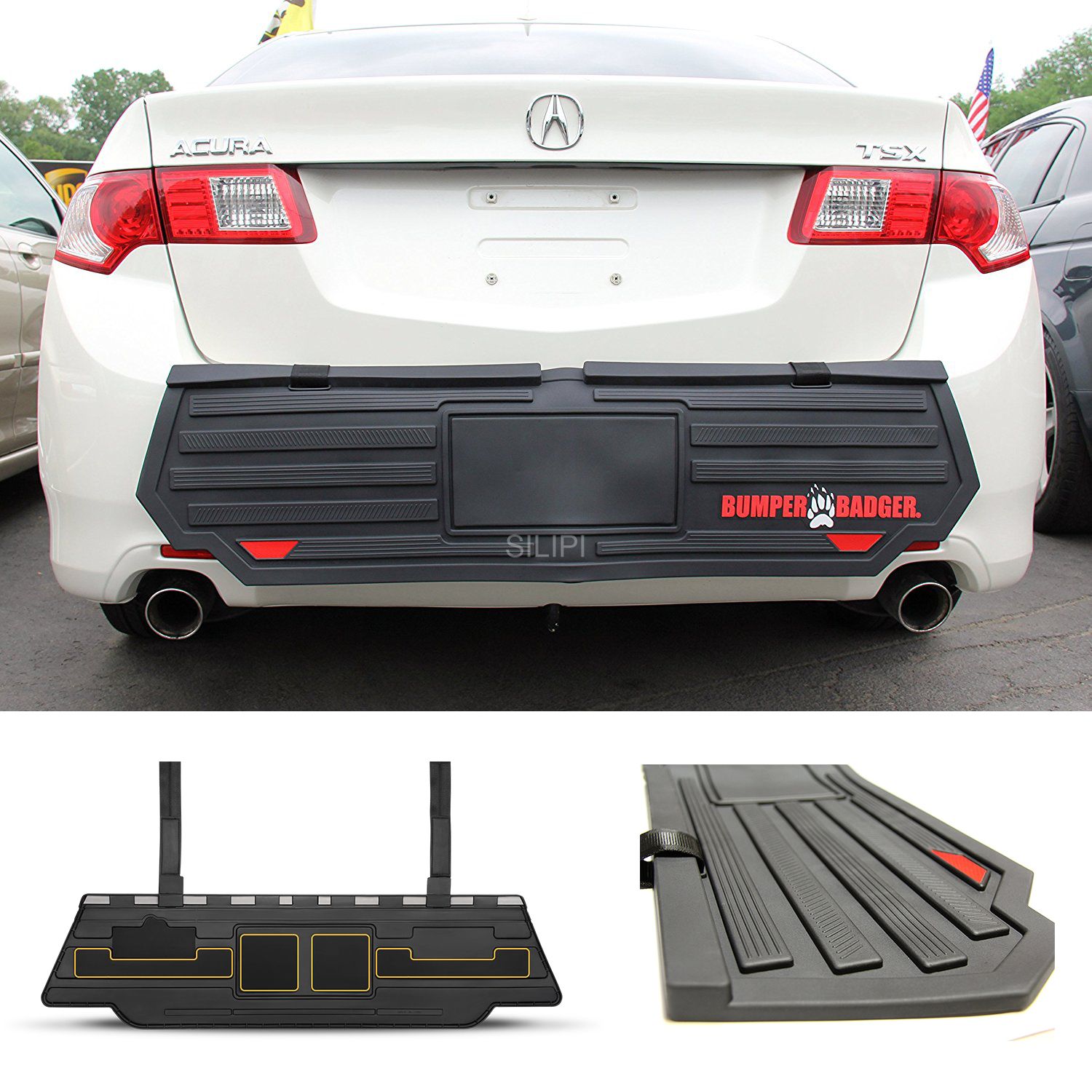 The Most Advanced Rear Bumper Protector Rubber Ever Made , Ultimate Rear Bumper Guard for Cars and SUVs