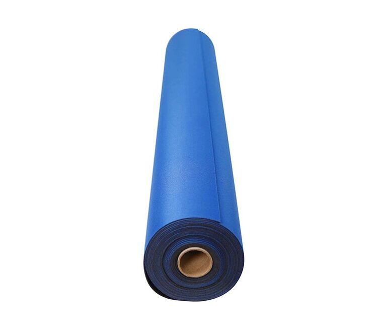 27" X 15' X 1.5MM Blue Neoprene Floor Runner For Protecting Carpets, Linoleum, Tile, Laminate