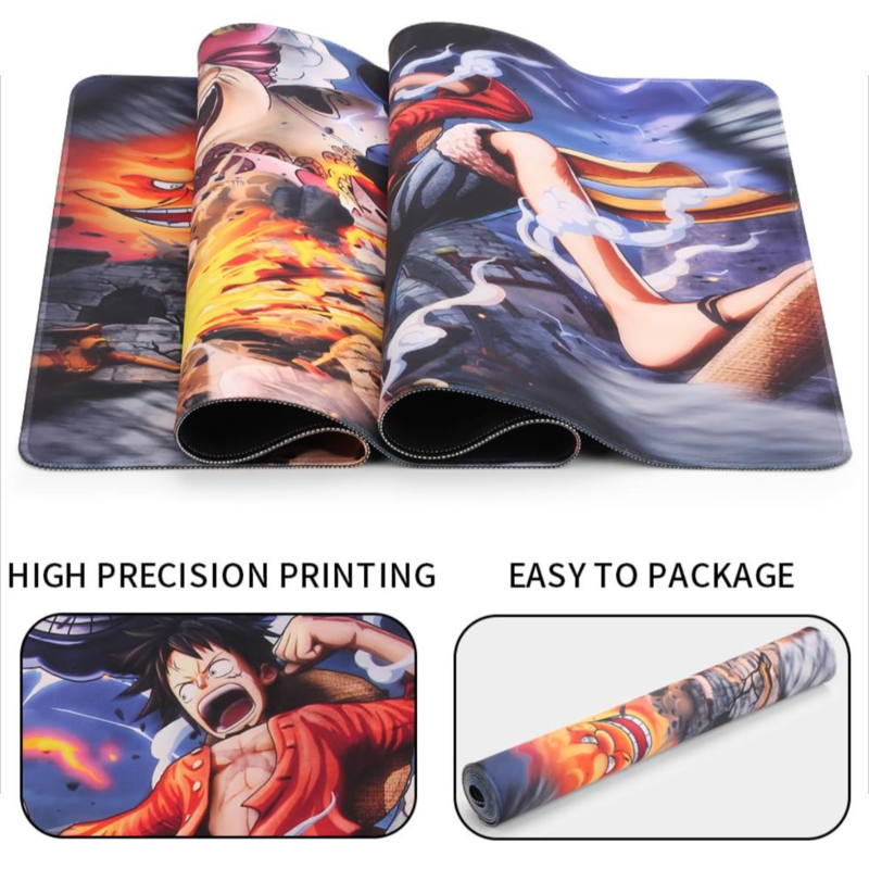 900 x 400 mm anime mouse pad, non-slip rubber base pad