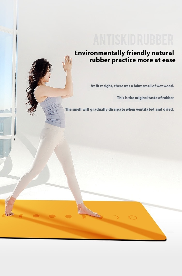 Home anti-slip buffer quiet thickening and widening sports jump mat Yoga fitness mat