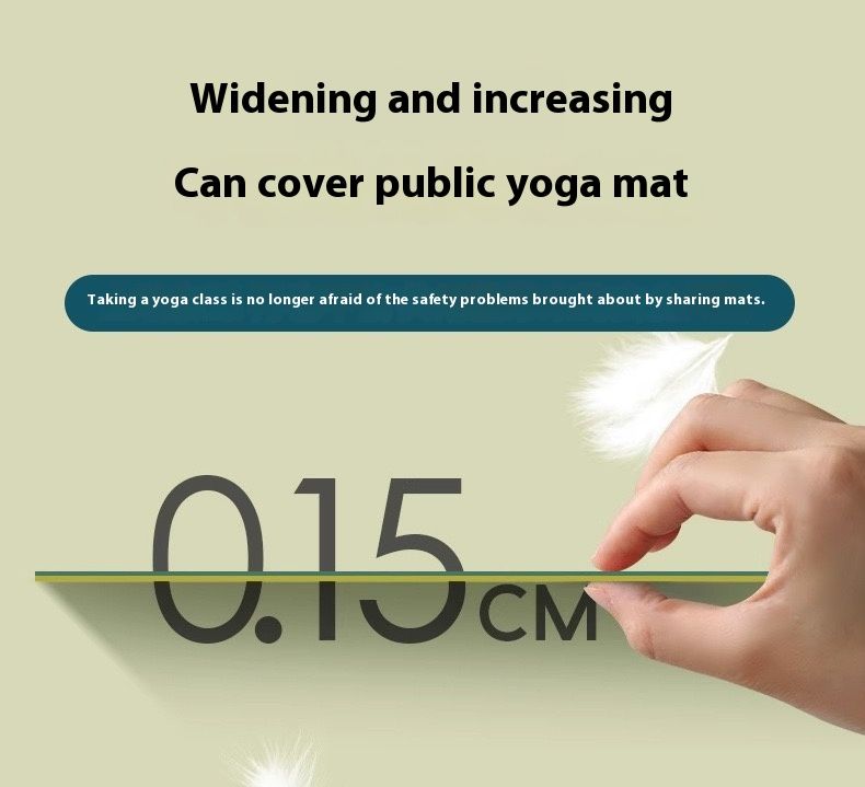 Frosted pu natural rubber yoga mat non-slip wear shock absorption home wholesale