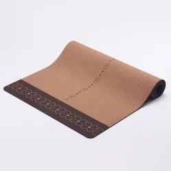 100% Eco Friendly Cork & Rubber, Lightweight with Perfect Size (72” x 24”) and 4mm Thick Innovative Exercise Mat for Hot Yoga