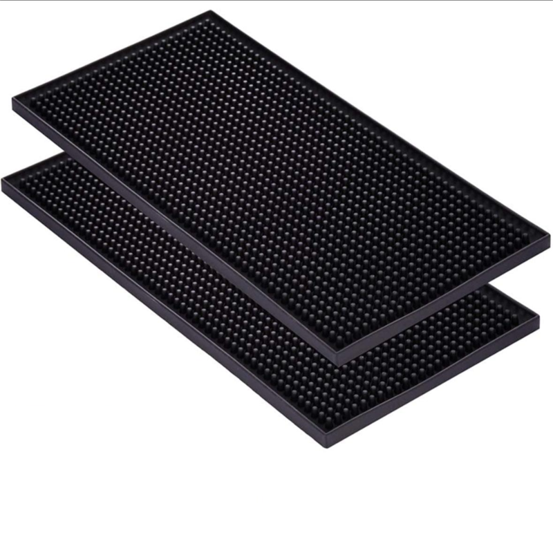 Cocktail and Coffee bar bar mat 15 cm x 30 cm rubber bar spill mat