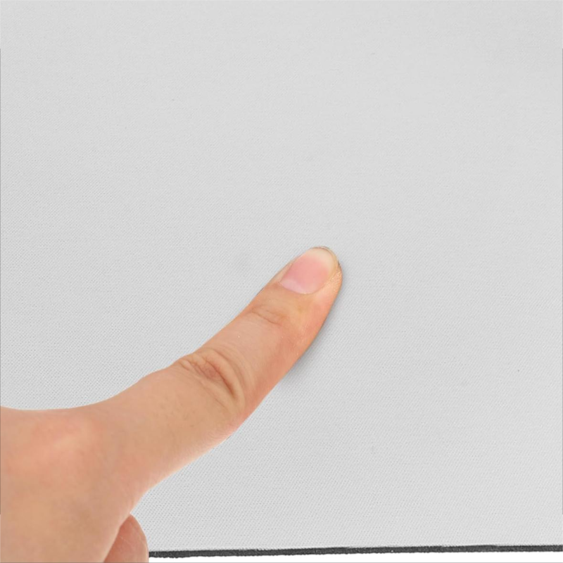 Rectangular white sublimation mouse pad for sublimation transfer hot press printing