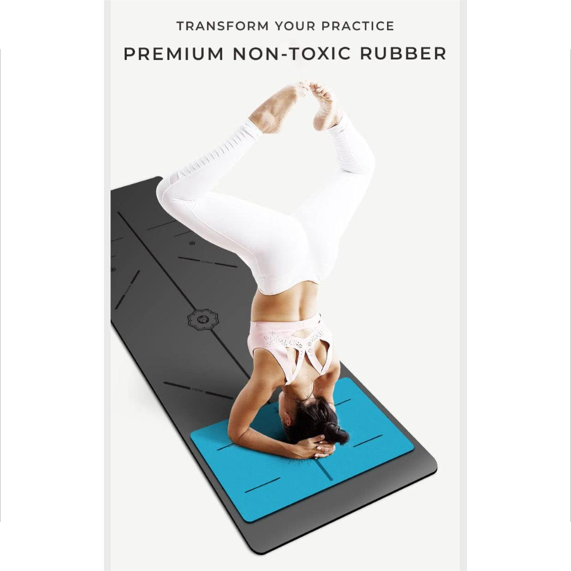 Premium PU Mini Yoga mat | non-slip natural rubber mat